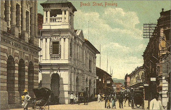 Historic Georgetown Penang heritage architecture