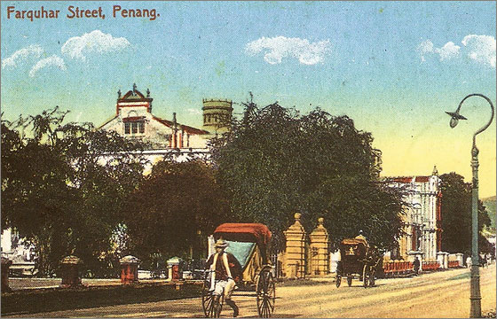 Old Penang colonial era building